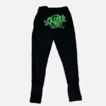 Black - Green Syna World Syna Logo Tracksuit - Image 3