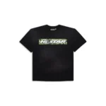 Black Hellstar Box Logo T-Shirt