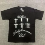 Black and White Hellstar Studios Enlightenment Club Shirts
