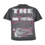 Purple & Black Hellstar studios Goggles T-Shirt - Image 2