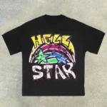 Men's Hellstar Horror Graphic Tee-shirts - Image 3