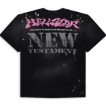 Black Hellstar New Testament T-Shirt - Image 2