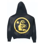 Black/Yellow No Guts No Glory Hellstar Hoodie - Image 2