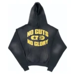 Black/Yellow No Guts No Glory Hellstar Hoodie