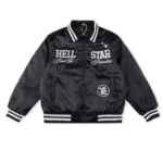 Black Hellstar Capsule 7 Path To Paradise Bomber Jacket