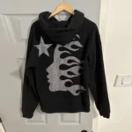 Black Capsule 4 Hellstar Rhinestone Hoodie - Image 2