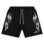 Black Hellstar Spiderweb Sport Logo Shorts