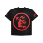 Red and Black Hellstar Studios Sports Beat Us T-Shirts - Image 2