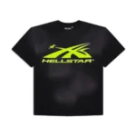 Black Hellstar Sports Core Gel Logo T-shirt