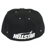 Black Hellstar Starry Night Fitted Hat - Image 2