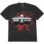 Black Hellstar Records Jesus Emblem Tees