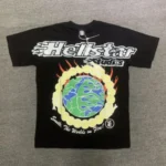 White/Black Hellstar Studios Smile Planet Tees - Image 3