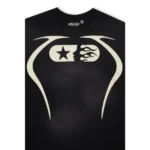 Black Hellstar Records Warm-Up T-shirt - Image 3