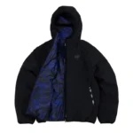 Black/Navy SYNA World Camo Reversible Puffer Jacket - Image 2