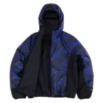 Black/Navy SYNA World Camo Reversible Puffer Jacket