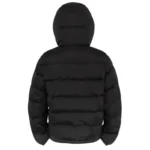 Black/Neon Green SYNA Double Puffer Zip-Up Jacket - Image 3