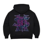 Black/Pink SYNA World Graffiti Logo Hoodie
