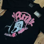 Black/Pink Syna World Midnight Caller Scream Tee - Image 3