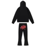 Black/Red Syna World Syna Logo Tracksuit - Image 2
