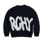 Black SYNA SYNARCHY Cashmere Crewneck Sweater - Image 2