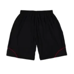 Black SYNA World Perforated Performance Oversized Short Set - Image 5