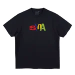 Black/White SYNA World Positive Feedback Short Sleeve Tees
