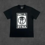 Black Syna World +18 Tee