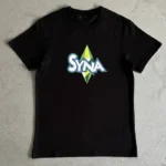 Black Syna World Diamond Club Tee