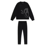Black Syna World OG Crew Logo Tracksuit