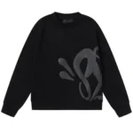 Black Syna World SYNA Logo Crewneck Sweatshirt