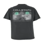 Green and Black Hellstar studios Attacks T-shirt - Image 2