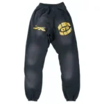 Black Hellstar No Guts No Glory Pants Closed Elastic Bottom