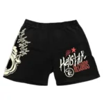 Black Vintage Hellstar Studios Noise Shorts - Image 2