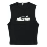 Black and White Women's Hellstar Tanks - Image 2