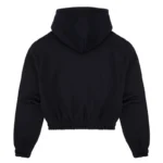 Black/Khaki Women's LIL SYNA Rhinestone Zipper Hoodies - Image 2