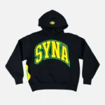 Black/Yellow SYNA World College Logo Tracksuit - Image 2