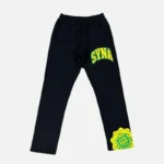 Black/Yellow SYNA World College Logo Tracksuit - Image 4