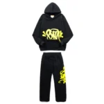 Black/Yellow SYNA World SYNA Logo Sweatsuit