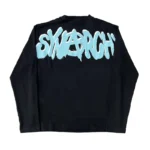 Black/Blue Syna World Synarchy Long Sleeve Tee - Image 2