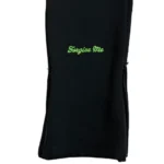 Black/Green Syna World Logo Sweatpants - Image 4