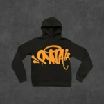 Black/Orange Syna World Hood Twinset Short Set - Image 2