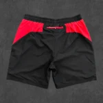 Black/Red Syna World Vortex Woven Short - Image 2