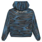 Blue Hellstar Path to Paradise Airbrush Zip-Up Hoodie - Image 2