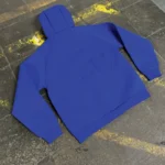 Blue SYNA Neoprene Zip-Up Hoodie - Image 2