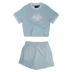 Women's Blue Syna World Team Short Set