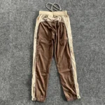 Brown/Beige Syna World Syna Logo Zip-Up Shell Tracksuit - Image 8