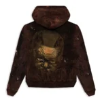 Brown Hellstar Graffiti Hoodie - Image 2