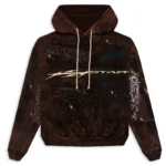Brown Hellstar Graffiti Hoodie