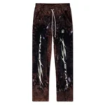 Brown Hellstar Graffiti Sweatpants