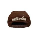 Brown Rhinestone Hellstar Logo Hat - Image 2